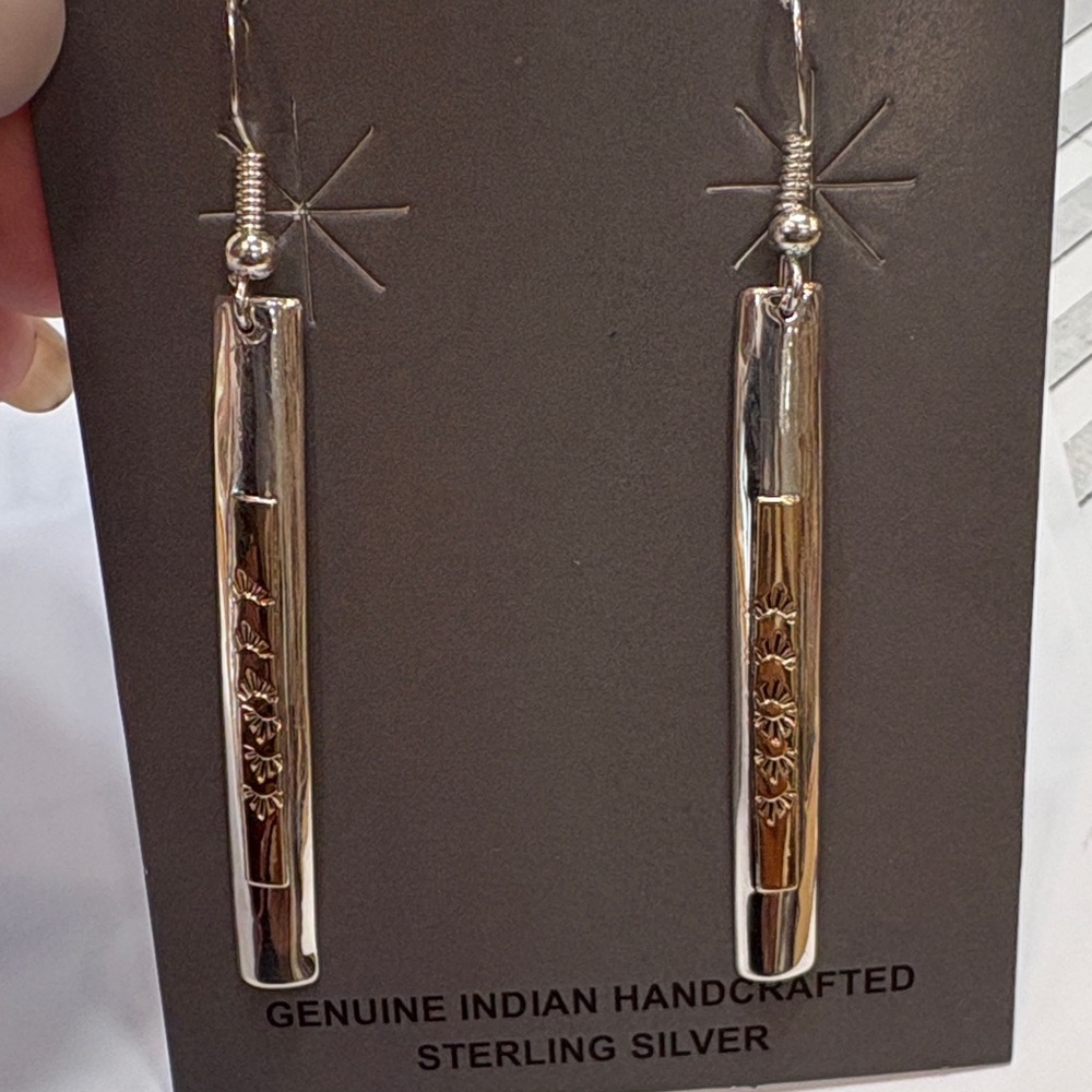 Sterling Silver Handcrafted Hanging Earrings